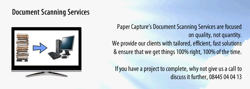 Document Scanning Services